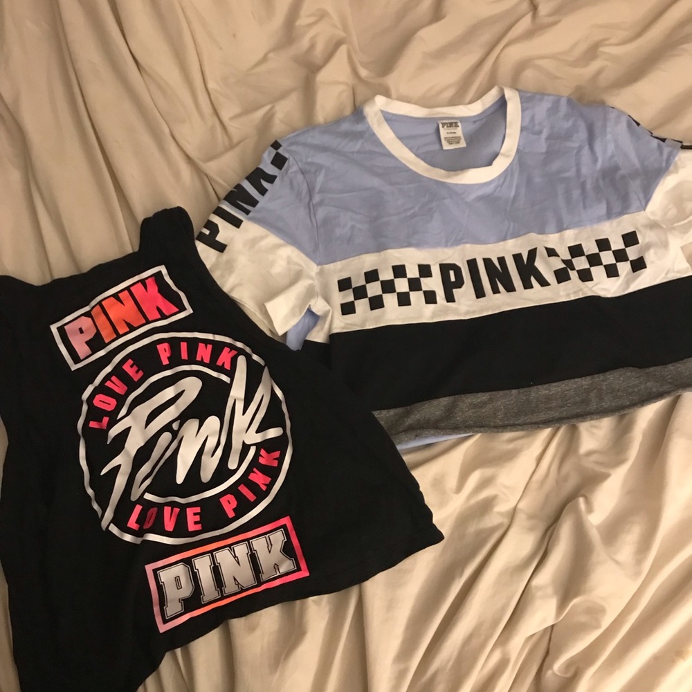 VS PINK crop top bundle